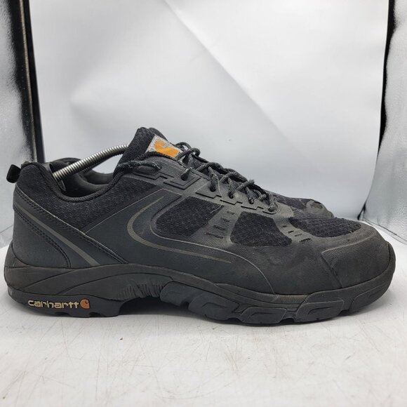 Carhartt Lightweight Mens 15 Black Low Work Hiker Steel Toe Work Shoes - Picture 13 of 13